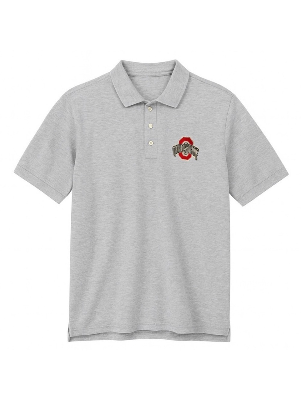 Ohio State Slazenger Gray Polo Shirt